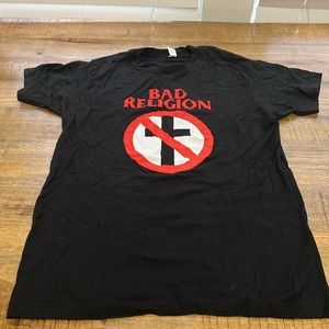 Bad religion cross buster shirt official from 2022 tour new without tags medium